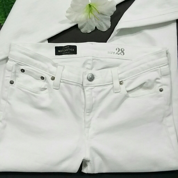 COPY - J CREW Matchstick Jeans WHITE Jeans👌 - Picture 6 of 8